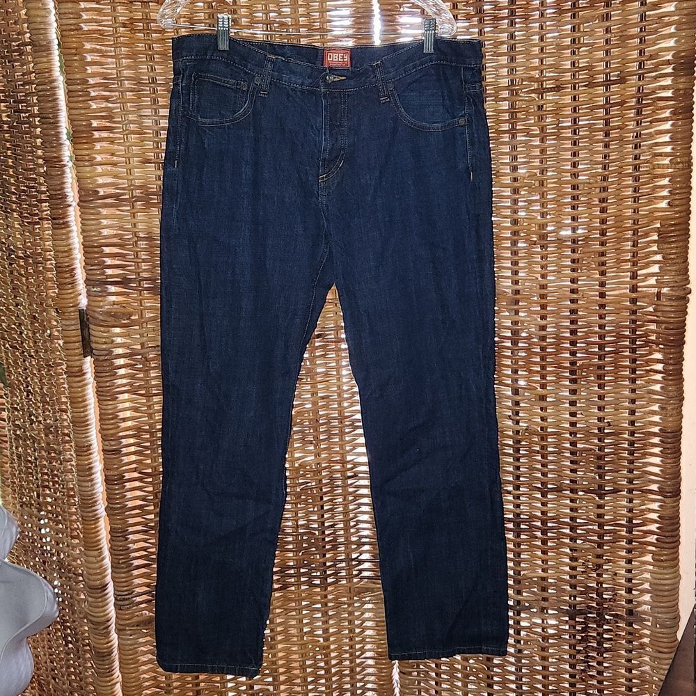 OBEY Sim Straight Jeans 36 x 28